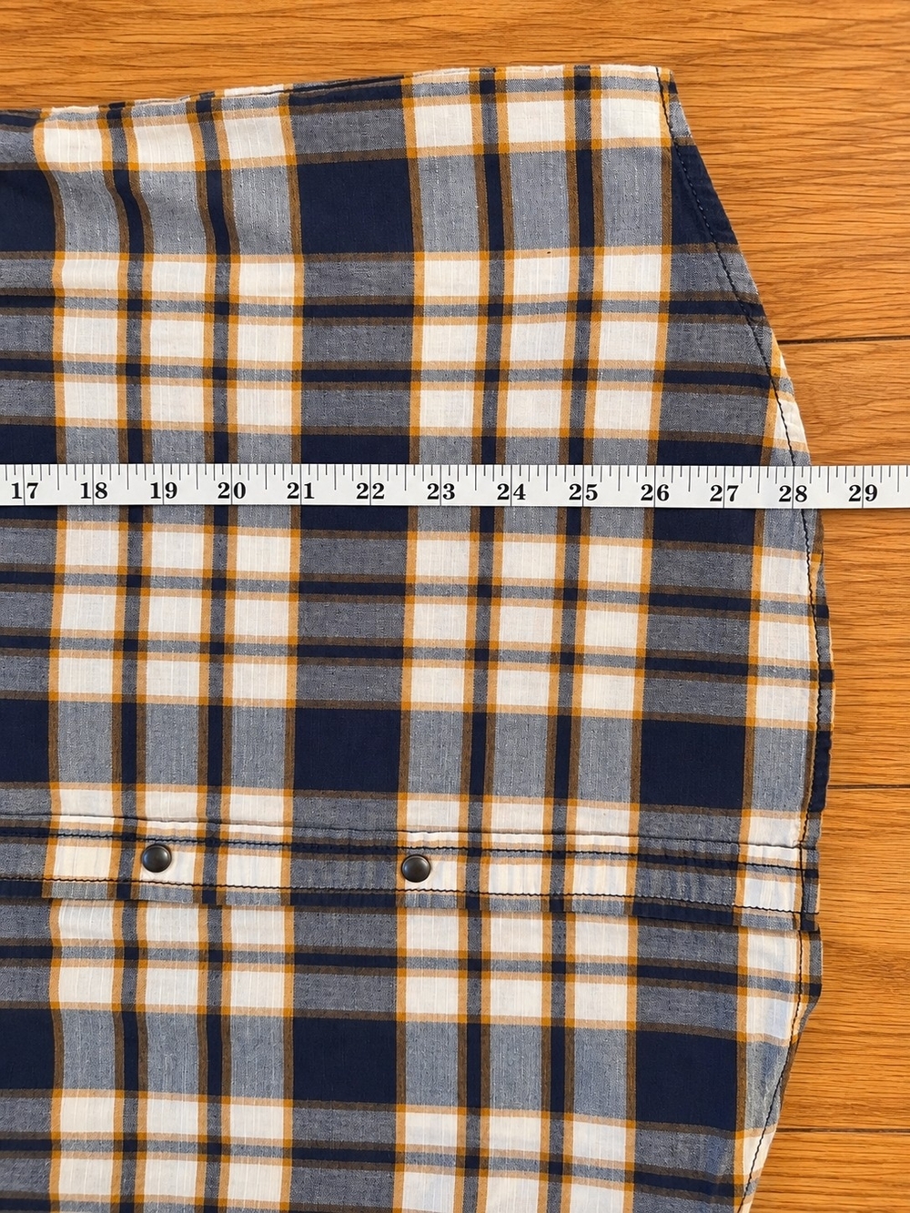 Diesel Co. Plaid Western Snap Shirt Men’s M Regular Fit - Picture 7 of 7